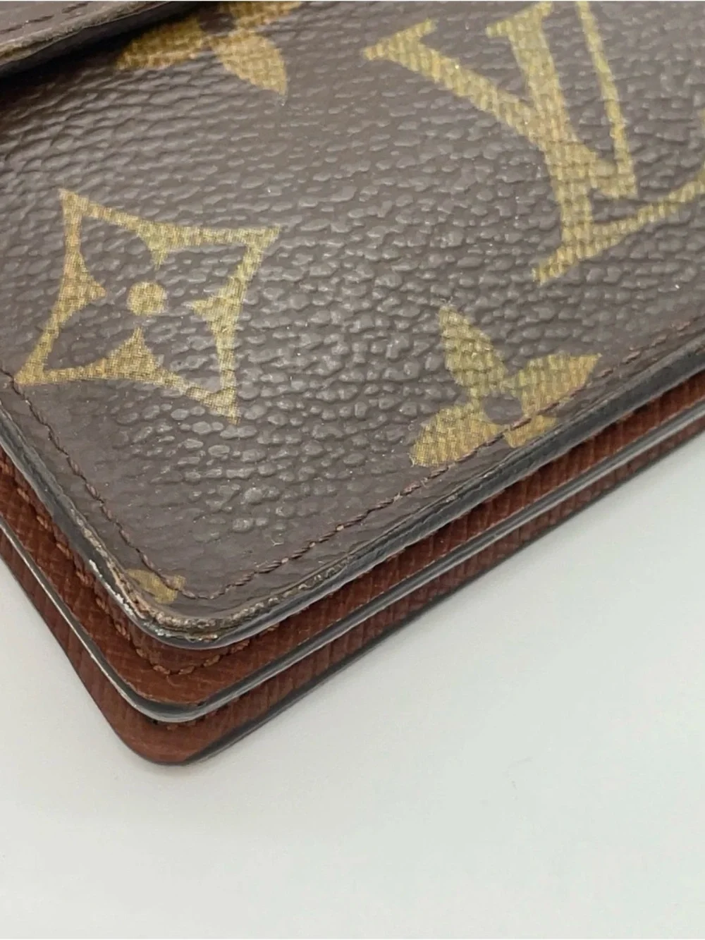 Auth Louis Vuitton Monogram Portefeuille Accordion Bi-fold Wallet WBox